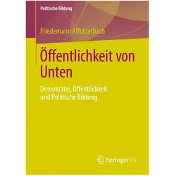Öffentlichkeit von Unten, Fachbücher von Friedemann Affolderbach