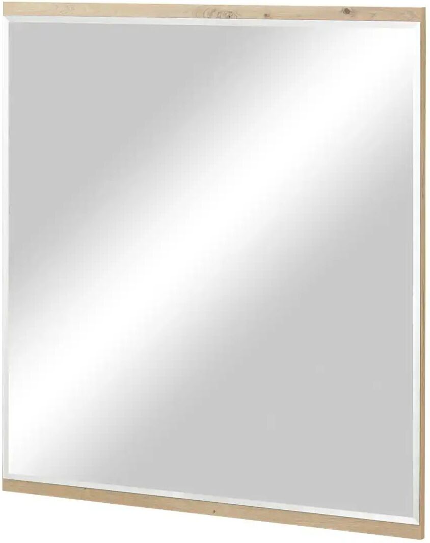 uno Spiegel 80 x 85 cm Nino ¦ holzfarben ¦ Glas,Aluminium,Holzwerkstoff ¦ Maße