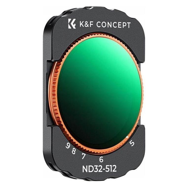 K&F Concept Filtr Kf Filtr ND Szary Regulowany ND32-ND512 do DJI Osmo Pocket 3 HD MC Nano X K&F / KF01.2545 (44763855)