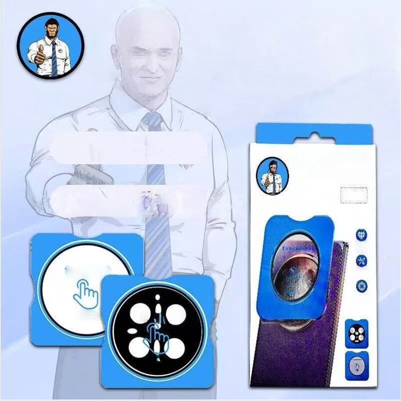 INF Premium Kameralinsenschutz kompatibel mit Huawei Nova 12 Pro/12 Ultra - Einfache Anbringung, Großes Sichtfenster