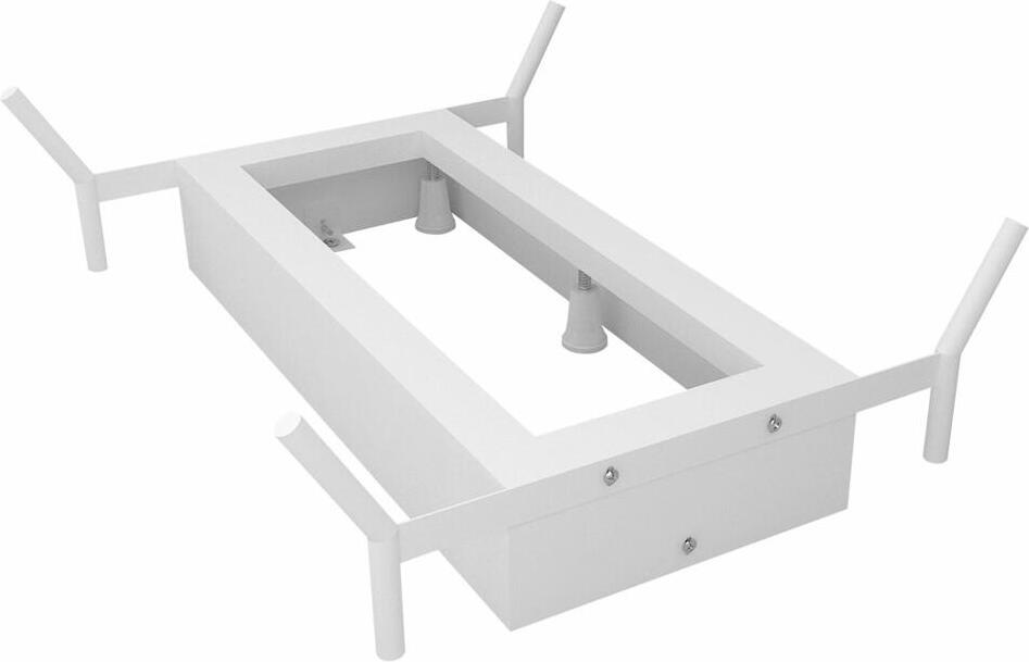 REDUTA Badewanne-Rahmengestell 150x75 cm, weiss matt