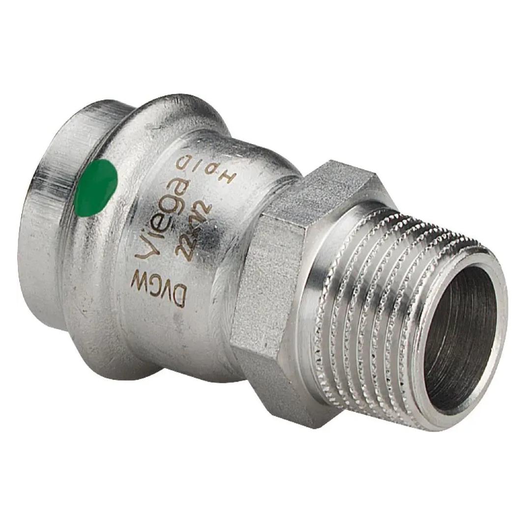 Viega Sanpress Inox overgang 54 mm x 2" rustfrit stål, 436568 (436568)