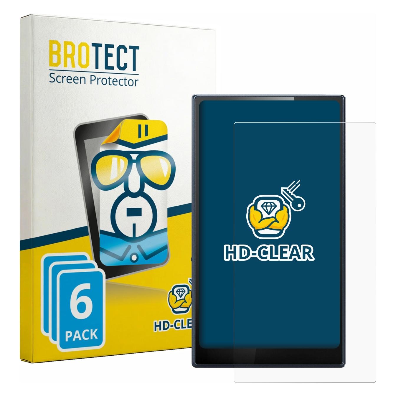 Brotect Schutzfolie für FiiO M21 Displayschutz Displayschutzfolie Folie Klar Transparent (4263778)