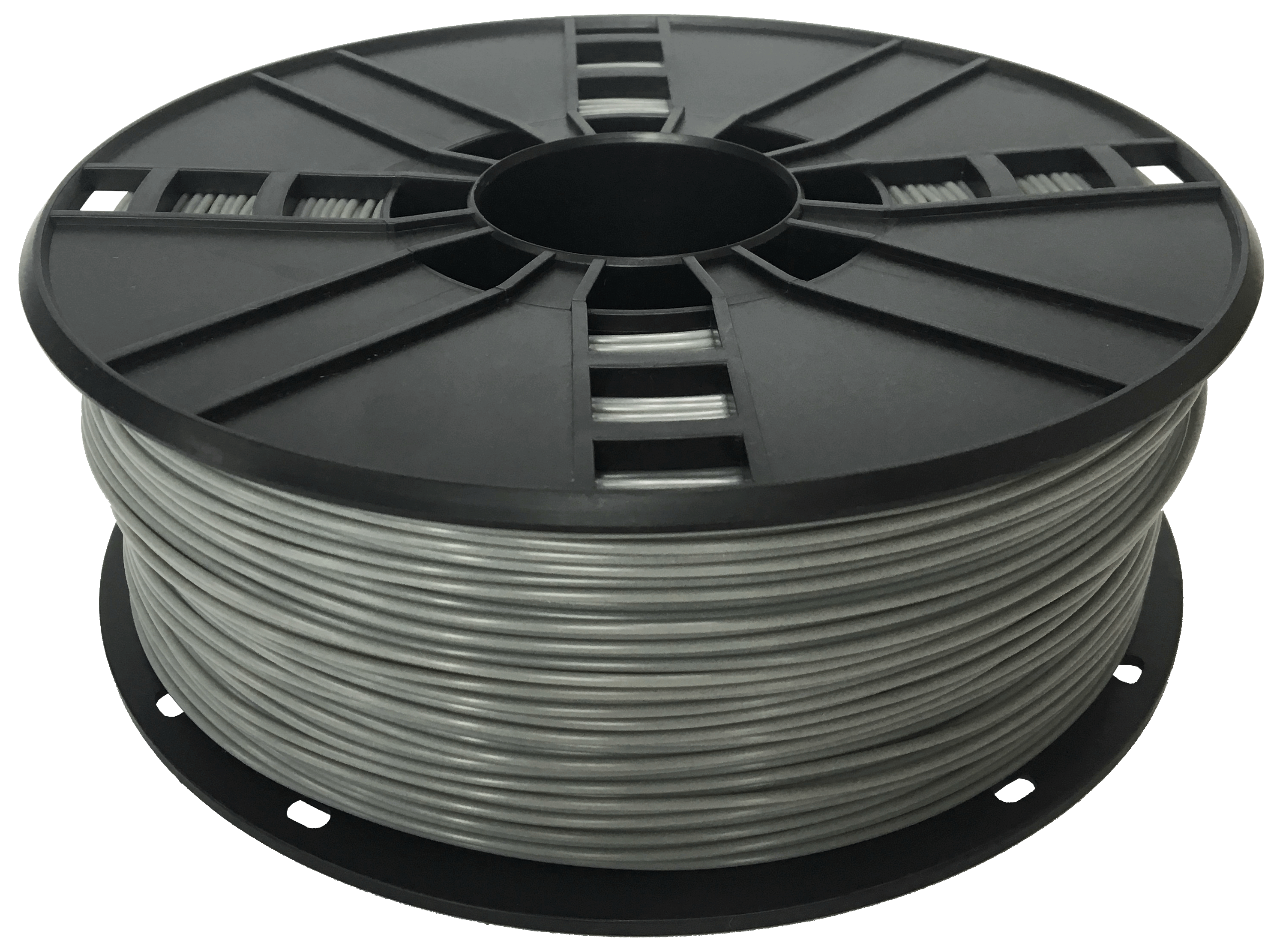 Ampertec 3D-Filament ASA UV/wetterfest grau 1.75mm 1000g Spule 3DASA1000GRY1AM