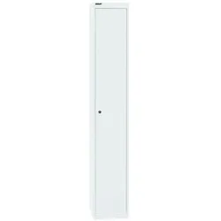 Bisley Garderobenschrank »Office« 1x 40 cm tiefes Abteil weiß, 30.5x180.2x45.7 cm