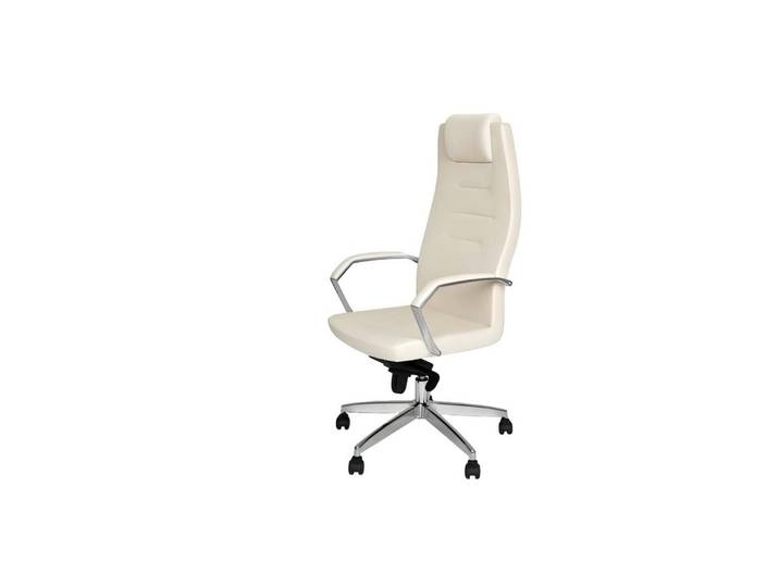 Xlmoebel Bürostuhl Weißer Designer Drehstuhl mit ergonomischem Komfort (1 St), Hergestellt in Europa