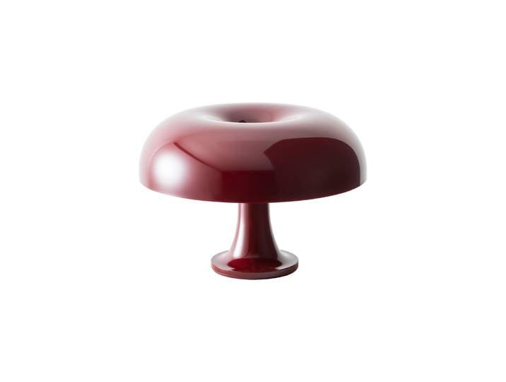 Artemide - Lampe de table Nessino - Rouge - Technopolymère - Designer Gruppo Architetti Urbanisti Città Nuova