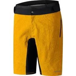 SHIMANO Shimano Herren Short ShimanoM REVO SHORTSW/O INNER SHORTS, Größe L in Gelb Gelb
