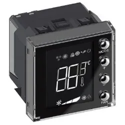 Legrand LN4691 Unterputz-Thermostat für MyHome mit beleuchtetem Display, 2-modulig.