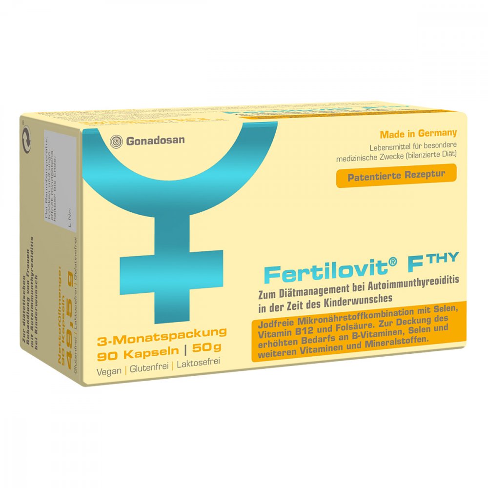 Gonadosan Distribution GmbH Fertilovit F Thy Kapseln 11872039