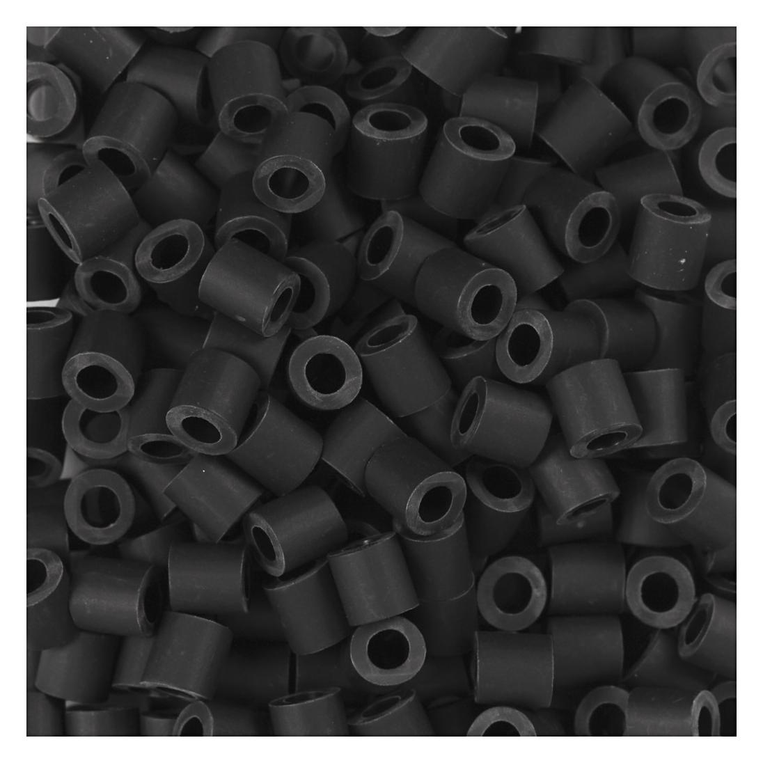 Creativ Company Bügelperlen Nabbi Bio 3000 Stück, Schwarz (906772)