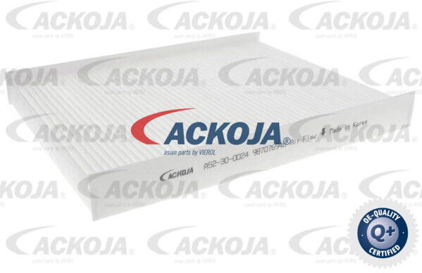 Ackoja Filter, Innenraumluft A52-30-0024 Für Hyundai