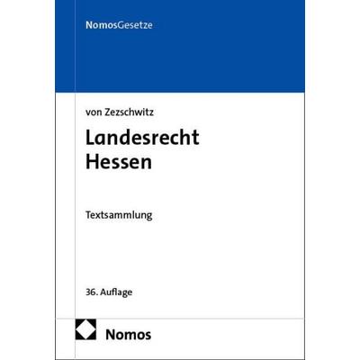Landesrecht Hessen, Taschenbuch von , Nomos, 978-3-7560-2091-1