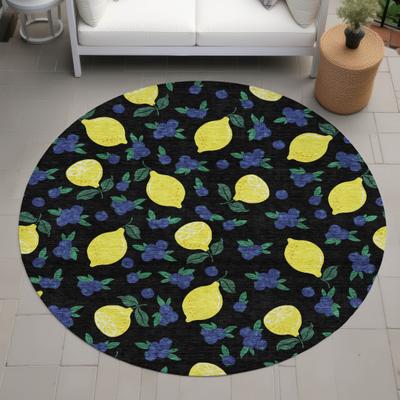 Addison Rugs Machine Washable Indoor/ Outdoor Citrus Berry Chantille Rug
