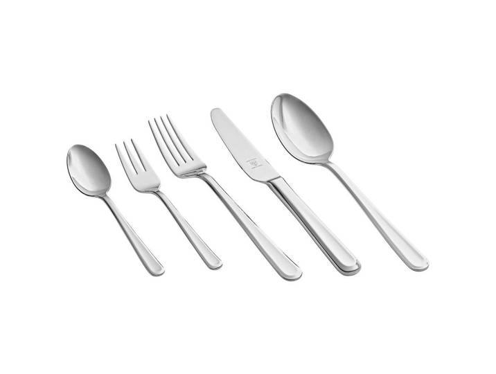 Justinus Besteckset Baguette, Silberfarben, Metall, 60-teilig, Besteck, Besteck-Sets