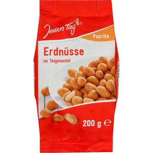 JedenTag Erdnüsse mit knuspriger Teighülle, 200g