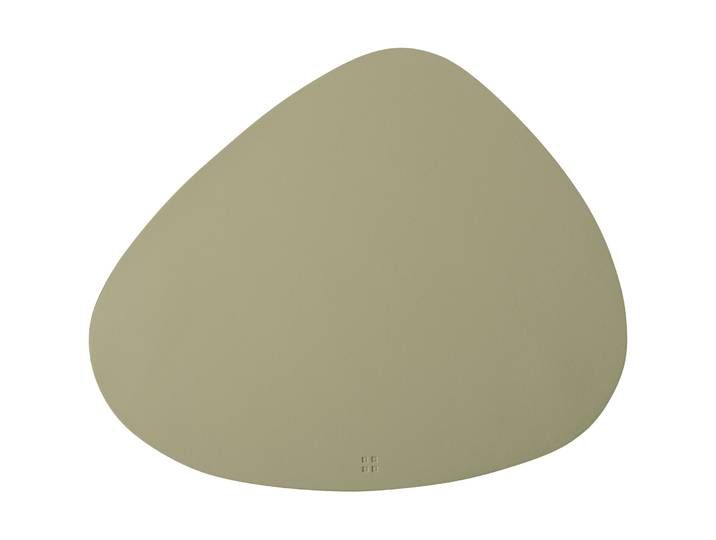 Tischset Ambiente olive PVC Eigene Form B 45 cm