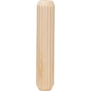 Bosch Holzdübel 2607000445, 8 x 40mm, Riffeldübel, 150 Stück
