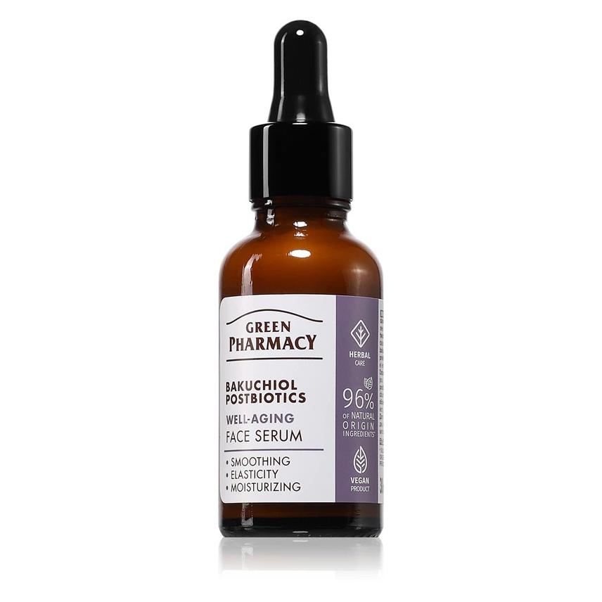 Schubiger Green Pharmacy Serum do twarzy Bakuchiol i postbiotyki 30ml (30 ml) (59200275)