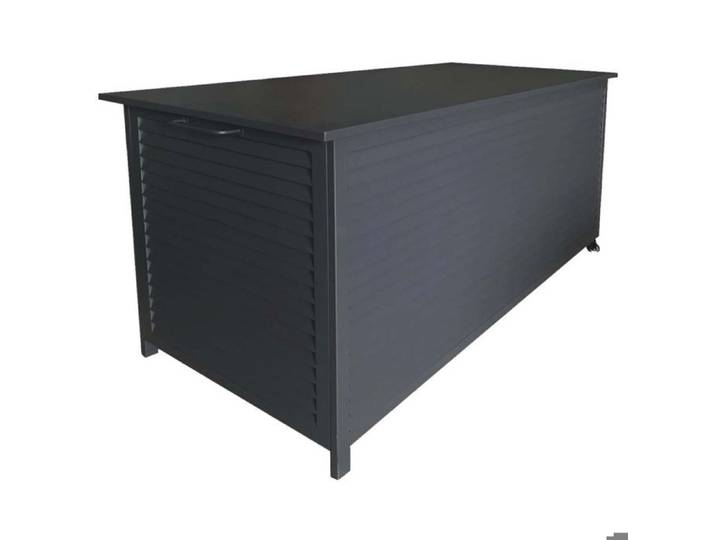 Coffre de rangement STORIA - PROLOISIRS - Gris - 135 x 61 x 66 cm - 800 L - Extérieur