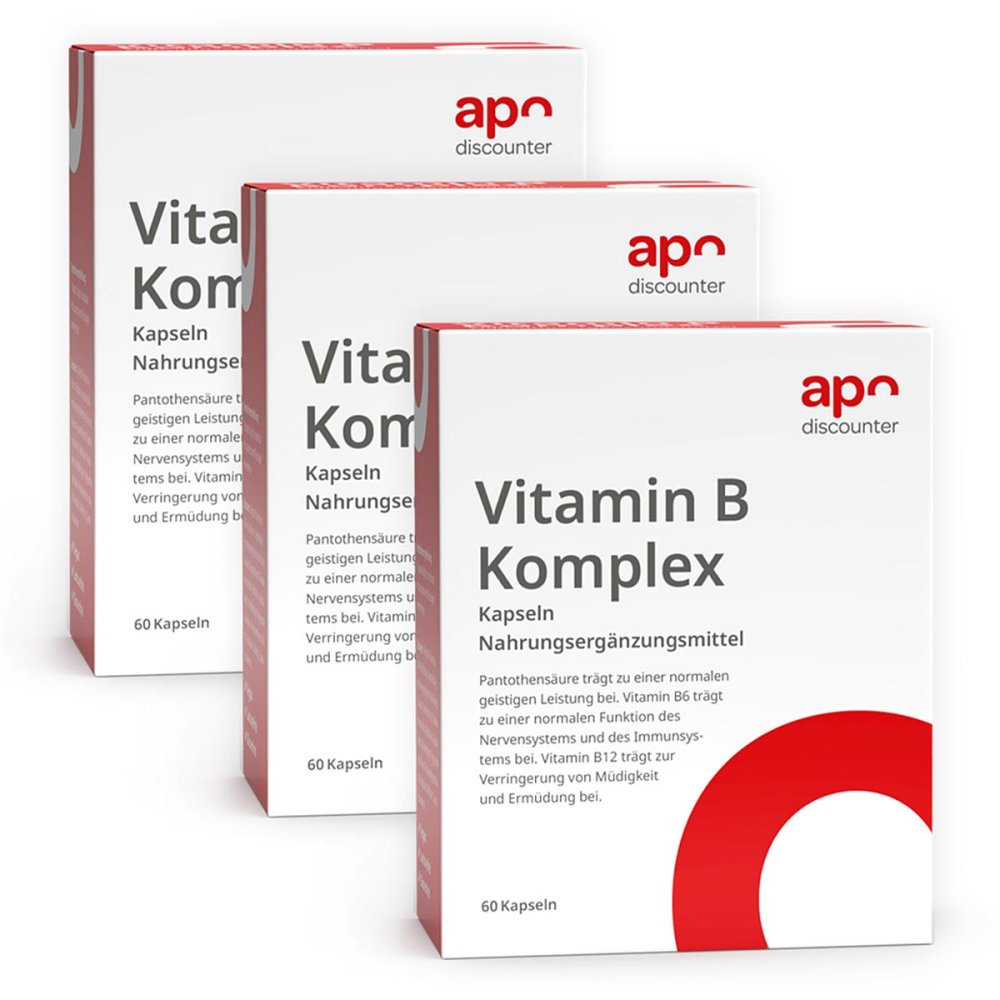 apo.com Group GmbH Vitamin B Komplex Kapseln von apodiscounter 08101836