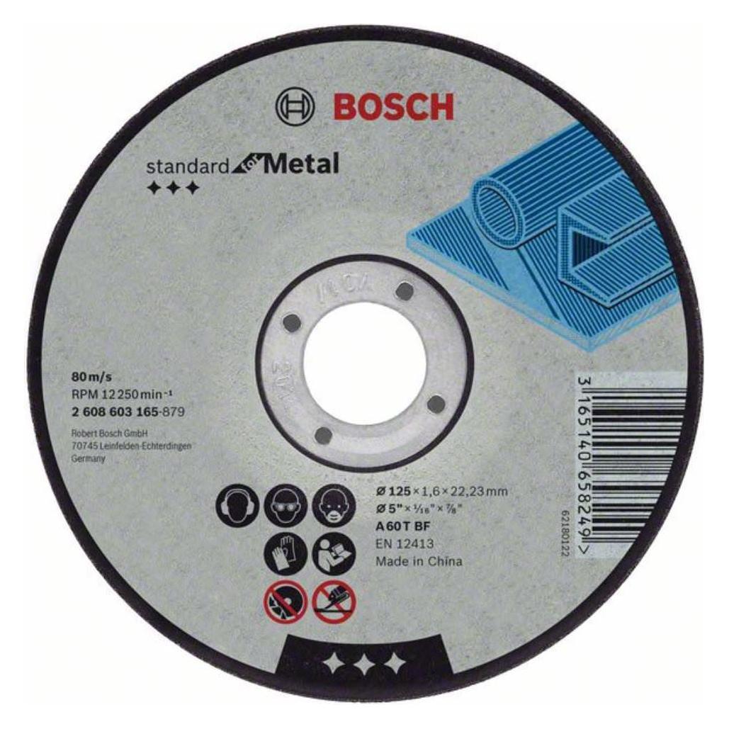 Bosch Professional Zubehör PRO Metal Trennscheibe, 125 x 2,5 x 22,23 mm (2608603160)