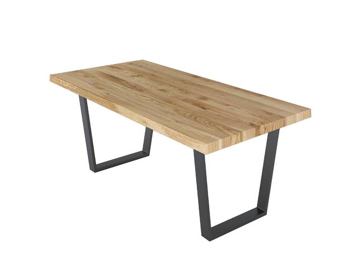 Esstisch Maimon 200cm Gerade Beige Trapezförmig