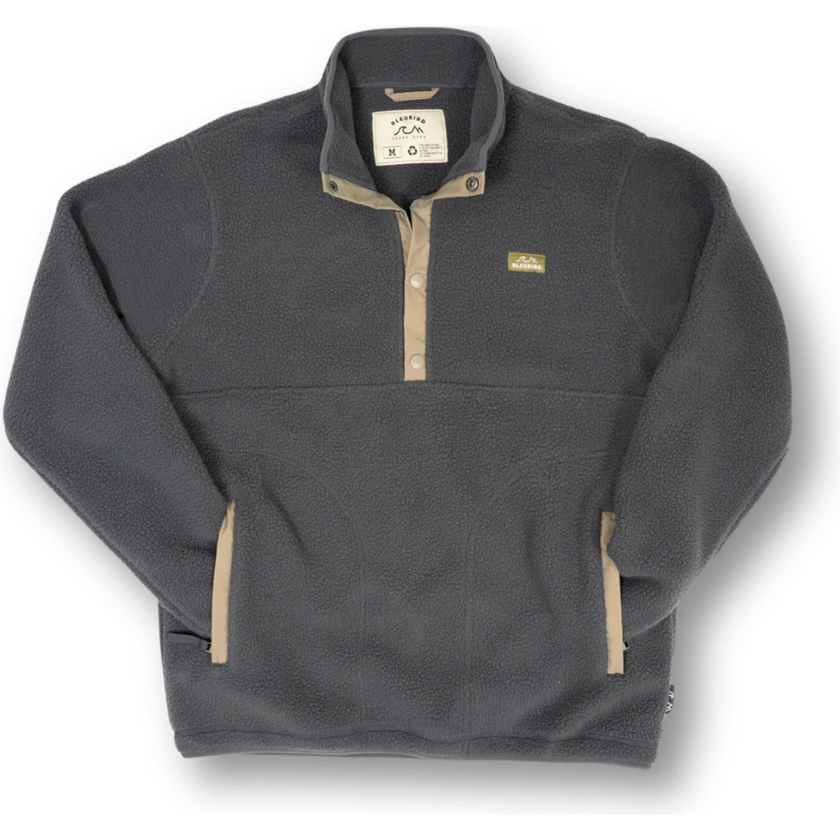 Bleubird Sierra Fleece - Charcoal charcoal M PZ003-CHARCOAL-M