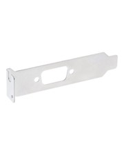 InLine Slotblech mit 9-pol Sub D Aussparung Low Profile 9-polig (33208D)