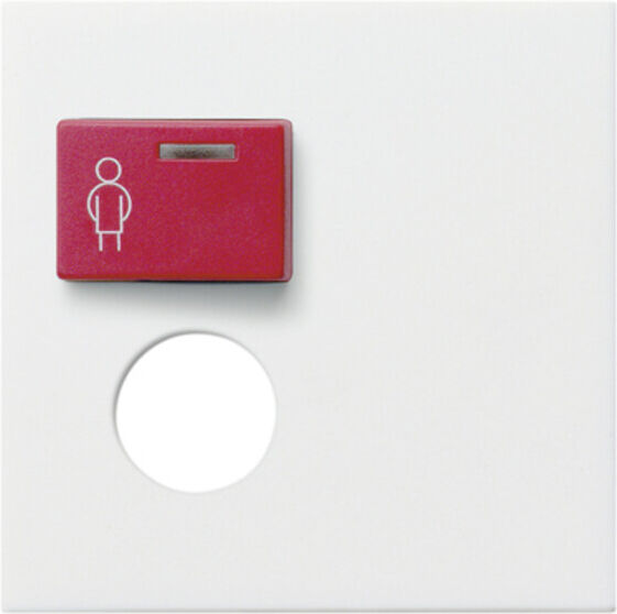 Gira Cache module d'appel RT/ST rouge brillant 022703 (022703)