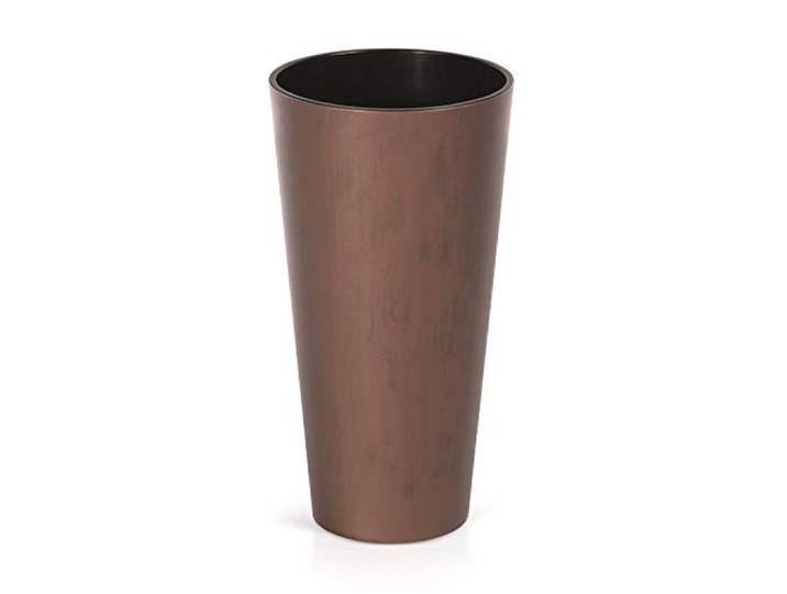 TUBUS SLIM CORTEN 27L Topf, mit Tank, Abmessungen (mm) 300x300x572, Kupferfarbe