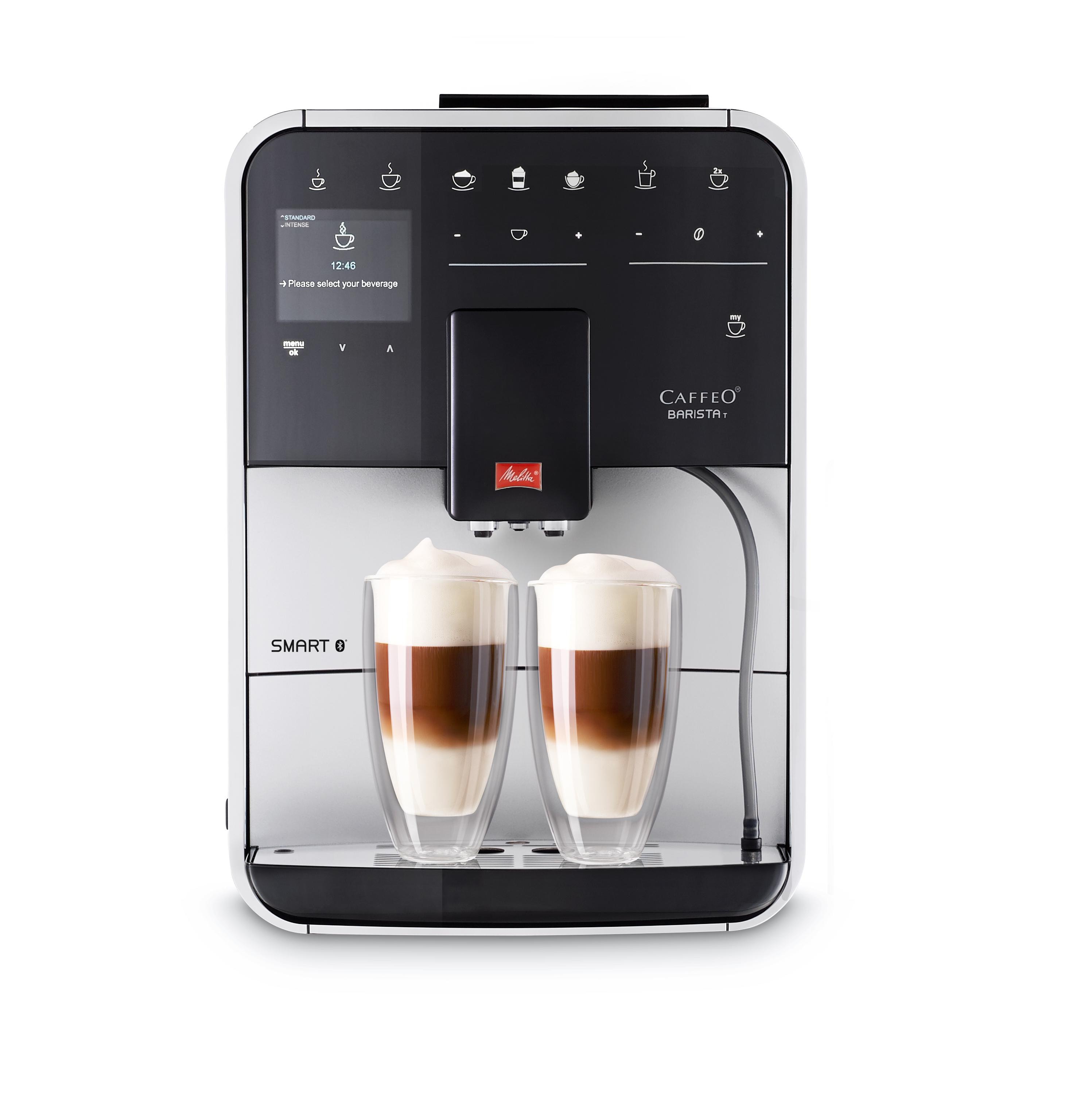 Melitta Caffeo Barista T Smart Kaffeevollautomat Silber/ Schwarz 6761101
