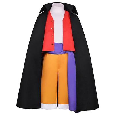 Ozeanabenteurer Ruffy Strohhutpirat Anime Cosplay Kostüm Cosplay-Anzüge Kostüm Für Herren Kinder Erwachsene