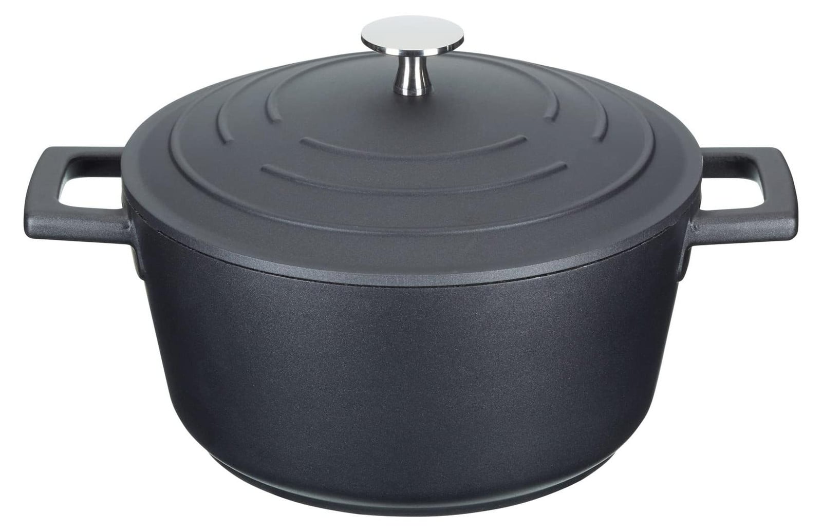 Master Class Braadpan MCMCRD20 met deksel, gietijzer/gegoten aluminium, diameter 20 cm, geschikt voor inductie, antiaanbaklaag