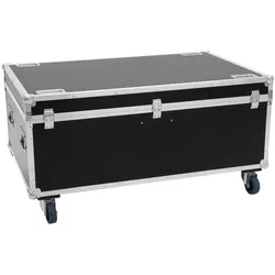 Roadinger Flightcase 4x LED TMH-X19 Moving head, Audio Racks + Cases, Braun