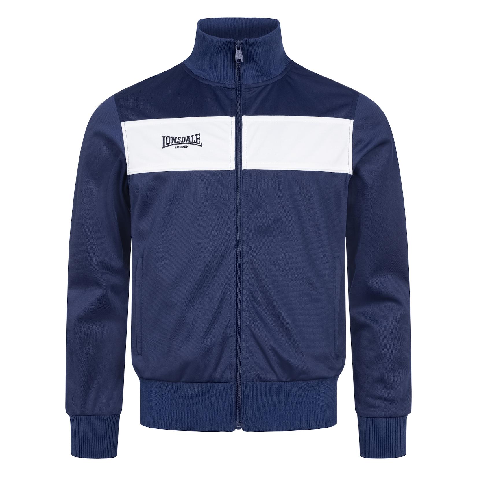Lonsdale Herren Trainingsjacke schmale Passform ALNWICK