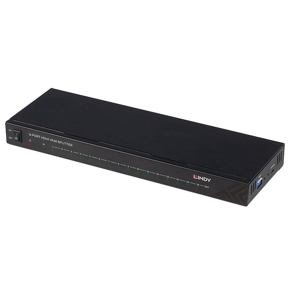 LINDY 16 Port HDMI 4K60 Splitter 38239