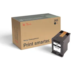 Peach Druckkopf schwarz kompatibel zu HP No. 303 BK, T6N02AE