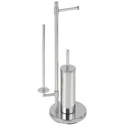 Wenko Stand WC-Garnitur »Universalo Neo« mit Ersatzrollenhalter, 30x73 cm