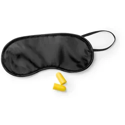 10x Set Ohrstöpsel und schwarze Maske