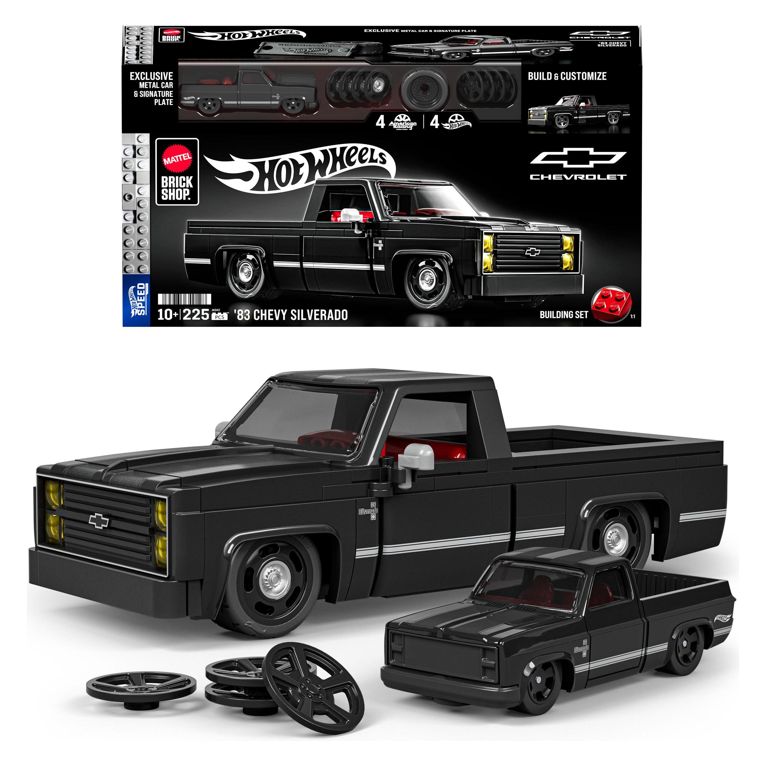 Mattel Brick Shop Hot Wheels '83 Chevy Silverado (JKG42)