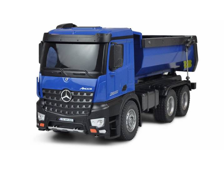 Amewi RC-Bagger Amewi RC Mercedes Benz Arocs Muldenkipper 2,4GHz RTR 1:14 blau