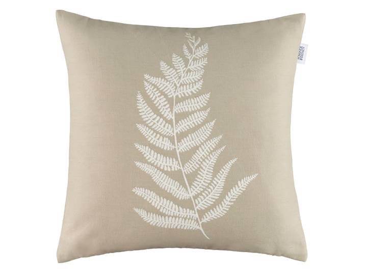 Dekokissen Viva , beige (natur), B:45cm L:45cm, Obermaterial: 92% Baumwolle, 8% Polyester, SCHÖNER WOHNEN-KOLLEKTION, Dekokissen_Sitzkissen_Kissenhüllen, Dekokissen, im Naturlook