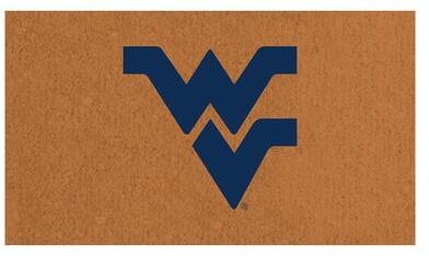 Evergreen West Virginia University Full Color Indoor/Outdoor Coir Mat