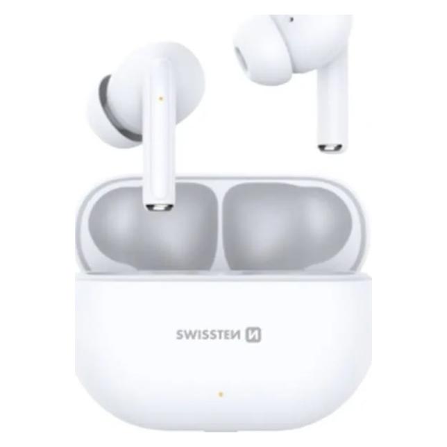 Swissten Bluetooth Tws Earphones Pro Tune White (3 h, Kabelgebunden, Kabellos) (54400200)