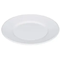 Riess Emailleteller flach Ø21cm Weiss