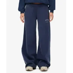Superdry für Damen. W7011171A Jogger-Hose Athletic Flare marineblau (M), Lässig, Baumwolle