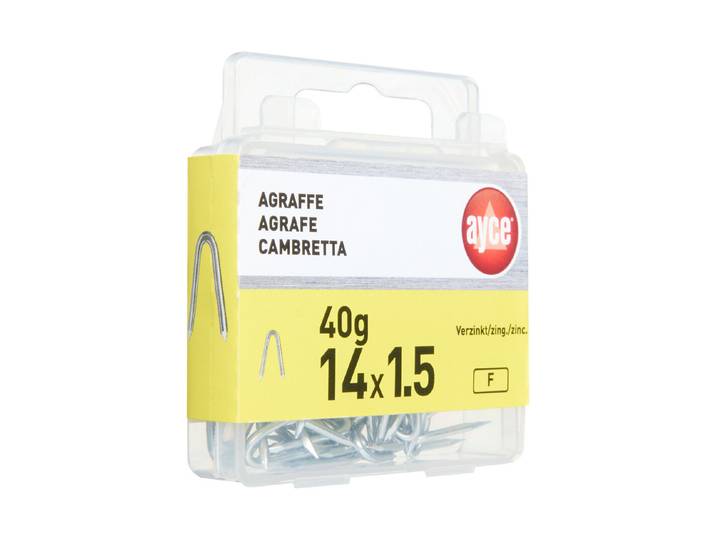 Ayce Agraffe Verzinkt 14 mm