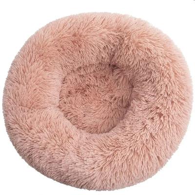 Inspired Living Ultra Soft Plush Round Pet Bed For Dogs & Cats (1635 In) 6 15.75 In