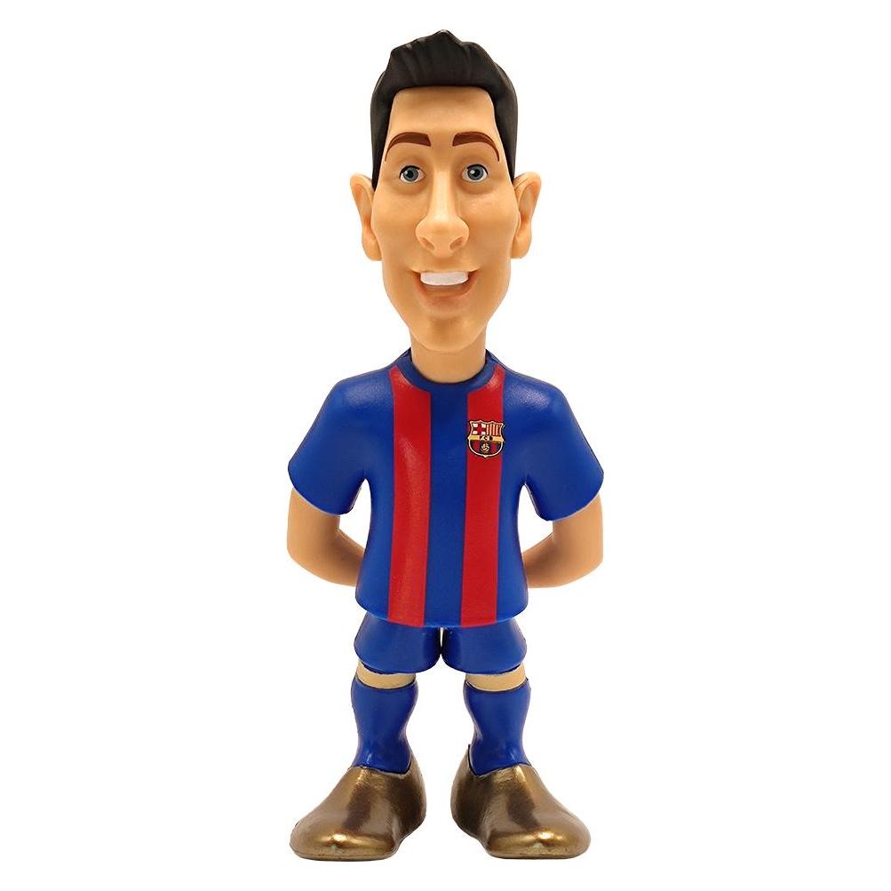 Minix Collection Football Stars: FC Barcelona - Lewandowski 5 Inch PVC Figure (MIND0131)